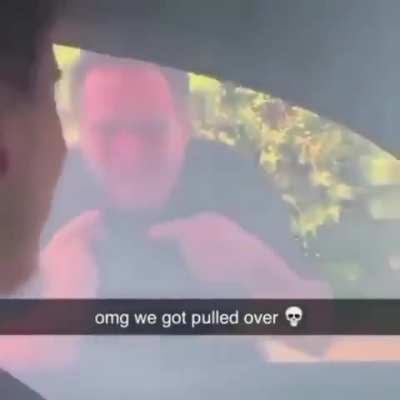 Cop is lit