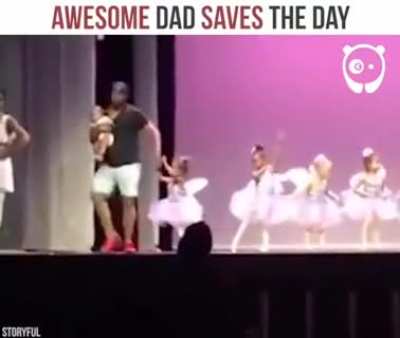 AWESOME DAD SAVES THE DAY