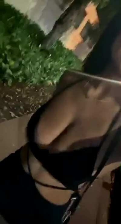 Walking home 3am after somehow losing my panties at the club..