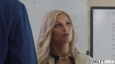 MILFY - "Blonde Boss lady Gets BBC Tag-Teamed" (09/24)