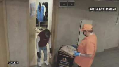 The package has returned to monke caw caw