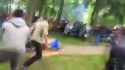 Idiot on the bike