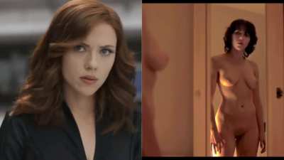 Scarlett Johansson (Superhero vs Undressed)