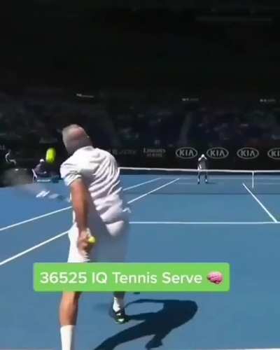 Tennis serve