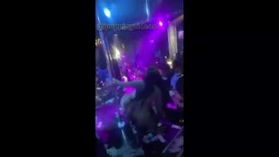 Strippers fight