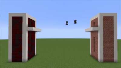 I made these 2 towers just spitting anvils at each other. Tried to make a smooth GIF from it as well
