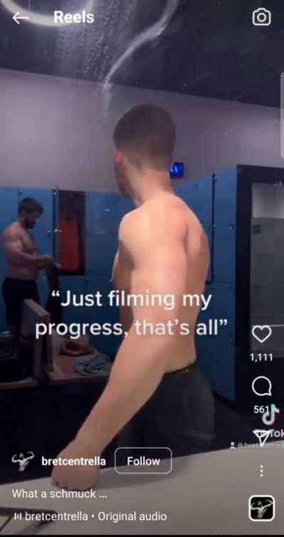 This guy's progress is more important than their privacy