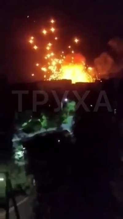 guys, here is another russian ammo depot in occupied Nova Kakhovka&hellip;