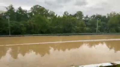 Flooding on Powhite