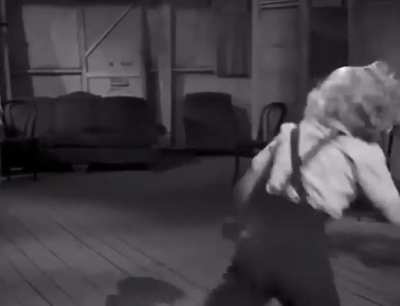 June Preisser showing off her incredible acrobatic skills in "Babes in Arms", 1939.