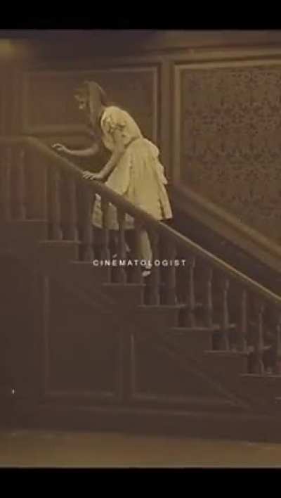 Some moments from the 1915 film version of "Alice In Wonderland"