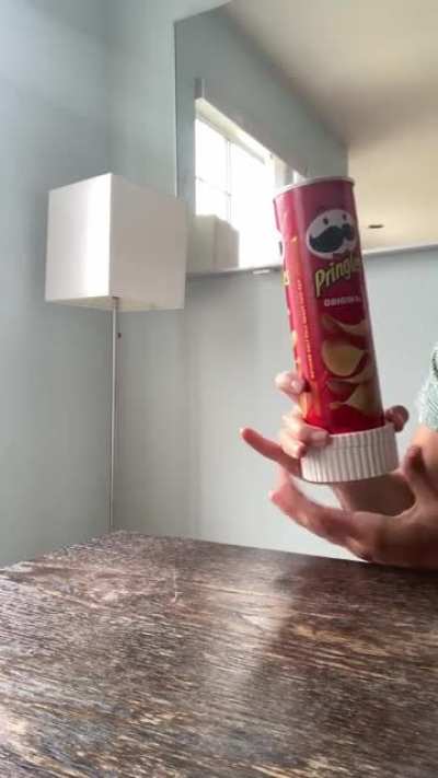 I did it. I&rsquo;ve solved the Pringles Can Problem.