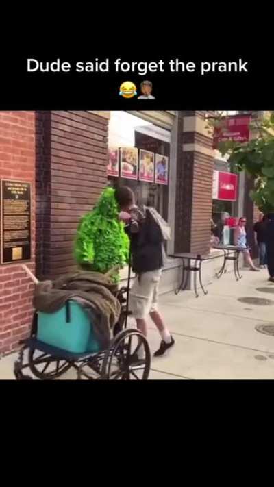 Prank gone wrong