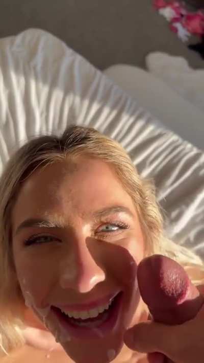 begged him for a facial all day