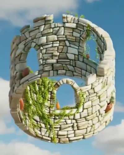 Mobius wall/tower