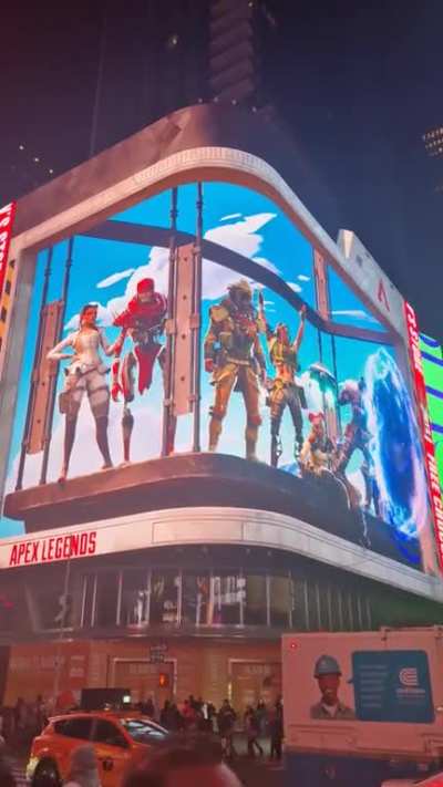 Apex ad in NYC