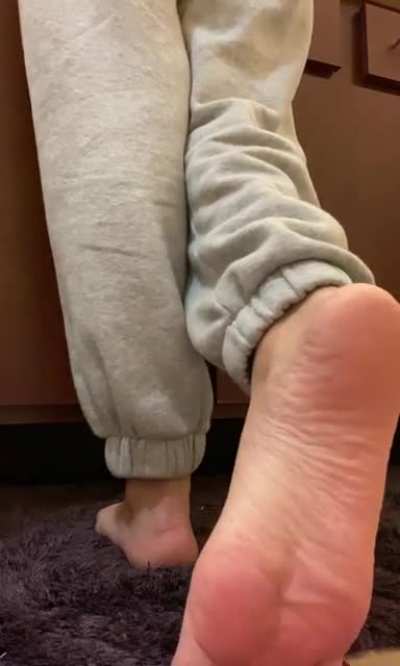Lick them clean