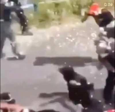 Real Ass Dude at Aus Protests - xpost - Australian Rambo at a protest