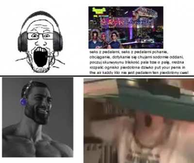 Virgin seks z pedałami 🤮🤮🤮 vs chad multi😎😎😎