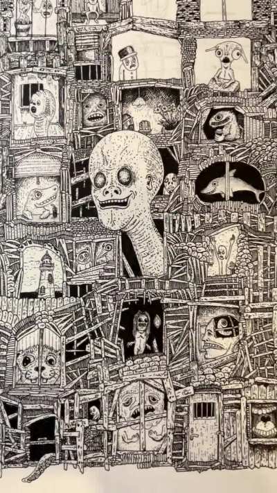 A large drawing I&rsquo;m working on