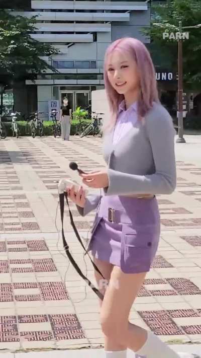 220903 - Pink hair Tzuyu 2 years ago