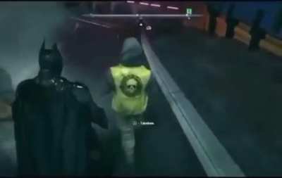 "What if I just turn around right now?"