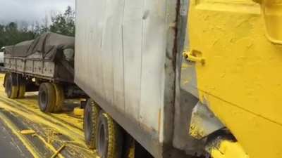 Paint accident in Russia
