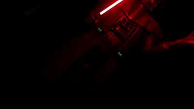 Oh cool lightsabeAAAAAH