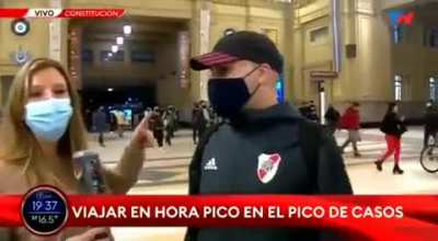 "Lastima que es ilegal". TN lo hizo de nuevo.