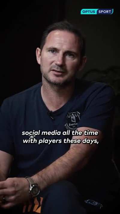 [@OptusSport] Frank Lampard reacting to that famous Harry Redknapp press conference 💙
