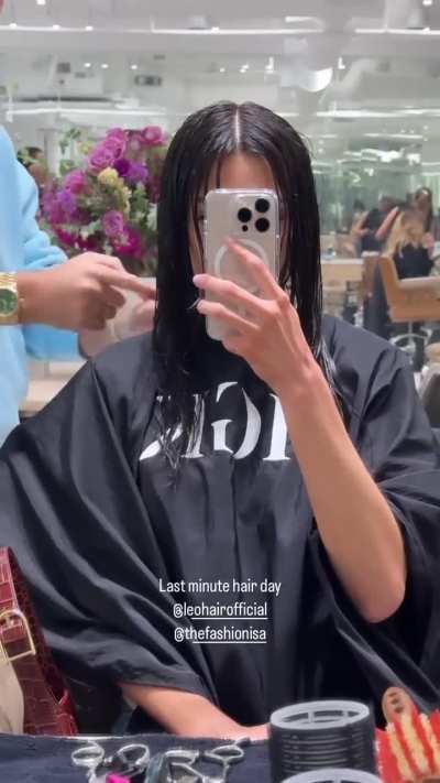 "Last minute hair day"