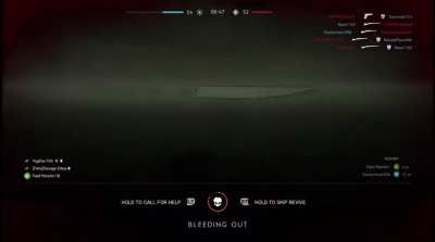 Getting revived on Twisted Steel be like