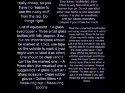 Meth rule