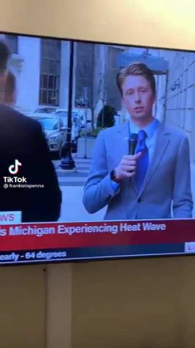 The weather isn&rsquo;t the thing that has him heated