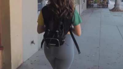 POV: you are walking behind her