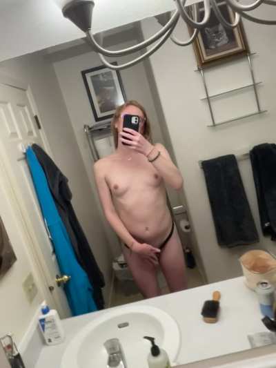 I finally got it on! So happy with my new pussy 👱&zwj;♀️🥹💖
