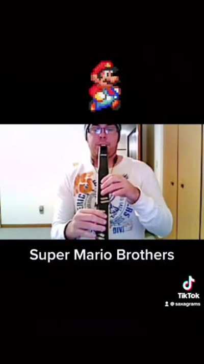 Mario Theme Song on EWI