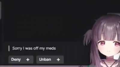 forgot the meds