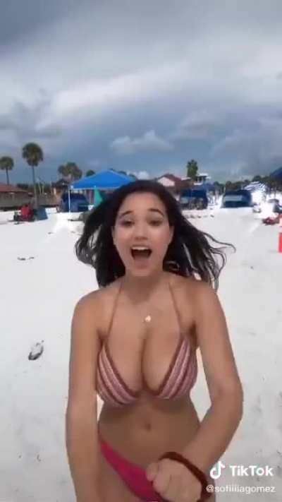 I love the beach for uhh... reasons