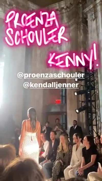 On the runway
