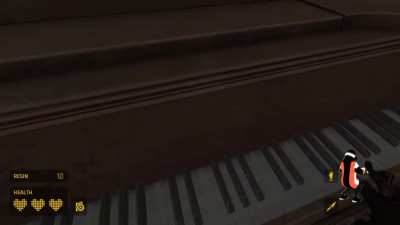 Porter Playing Shelter on the Piano in Half-Life: Alyx