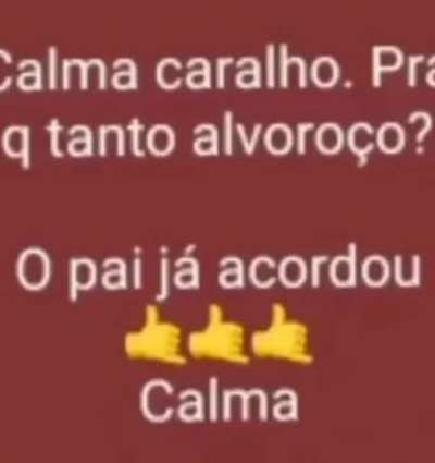 Sem esc&acirc;ndalo pfv 😎✌️🍃
