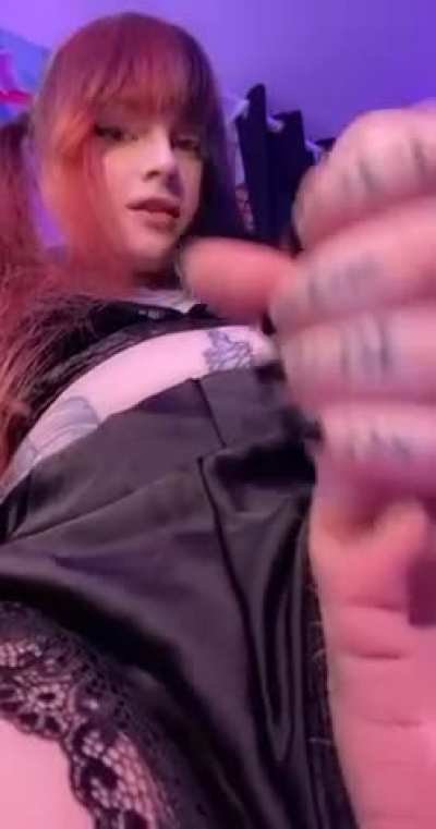 Are you gonna be a good boy and open wide??