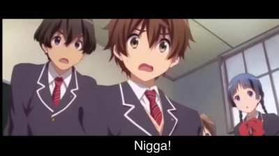 Rikka says the n-word