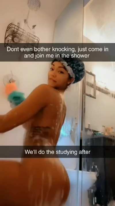 Sometimes having a study session with your sister's friends can be fun