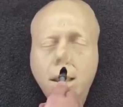 intrusive face massage