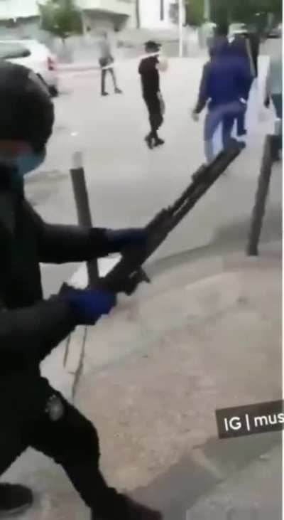 Gang war in France between the drug dealers and Chechens
