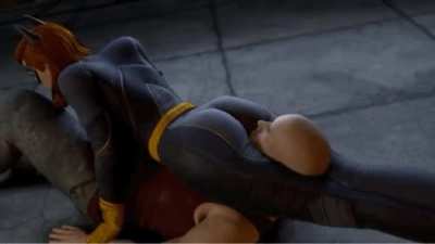 Batgirl Scissors Thug