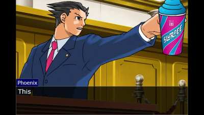 Phoenix Wright: Double Gulp Cup
