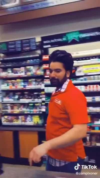 Singing stereotypical indian music in public
